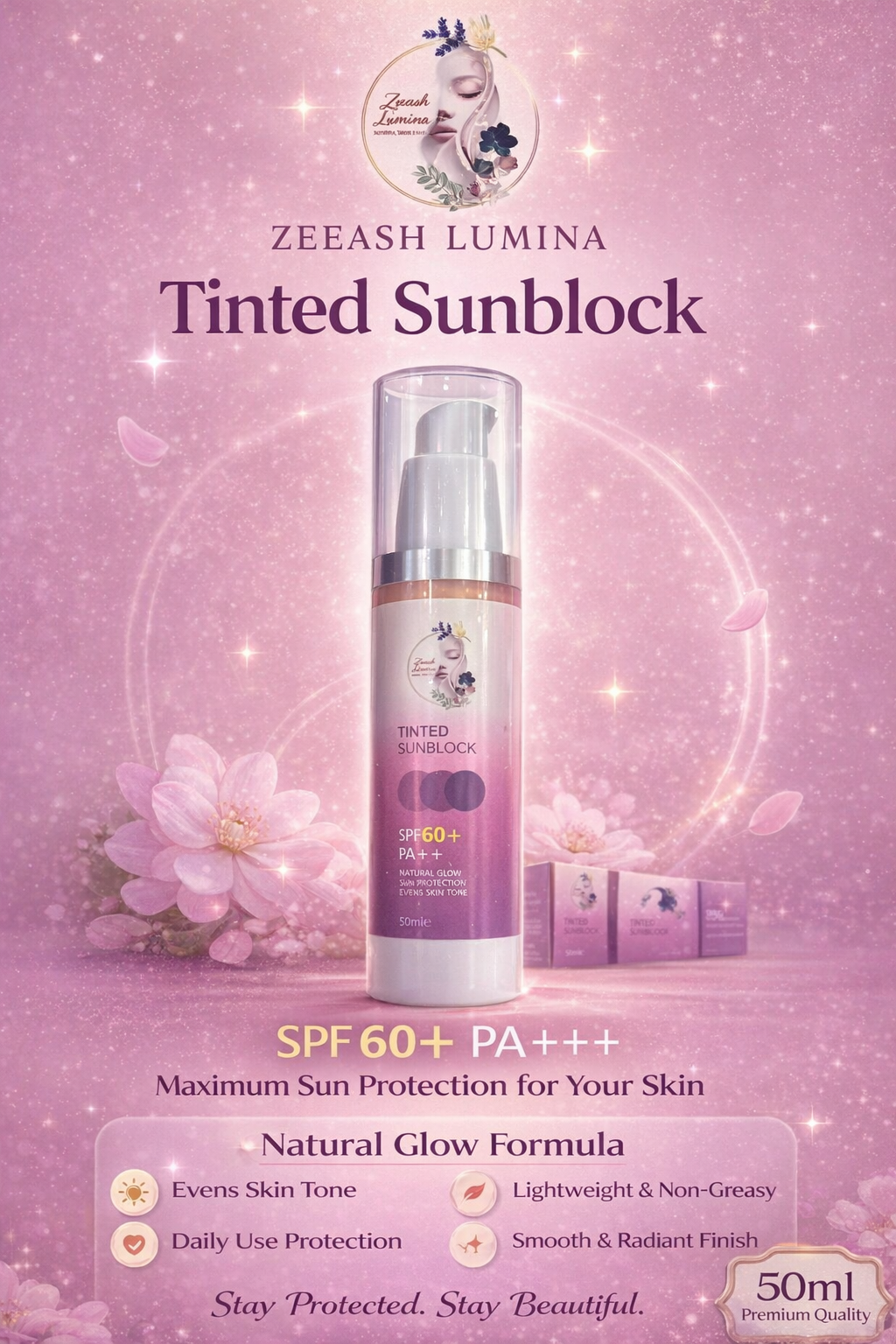 Tinted Sunblock SPF 60+ - Image 3